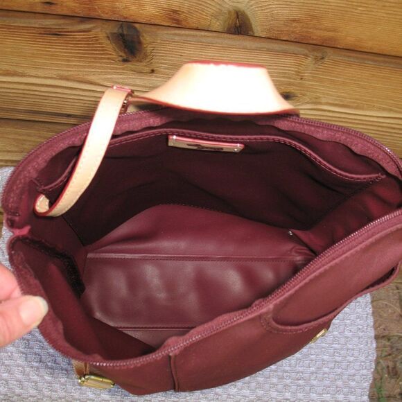 Maroon Wine Backpack  - Picture 10 of 11